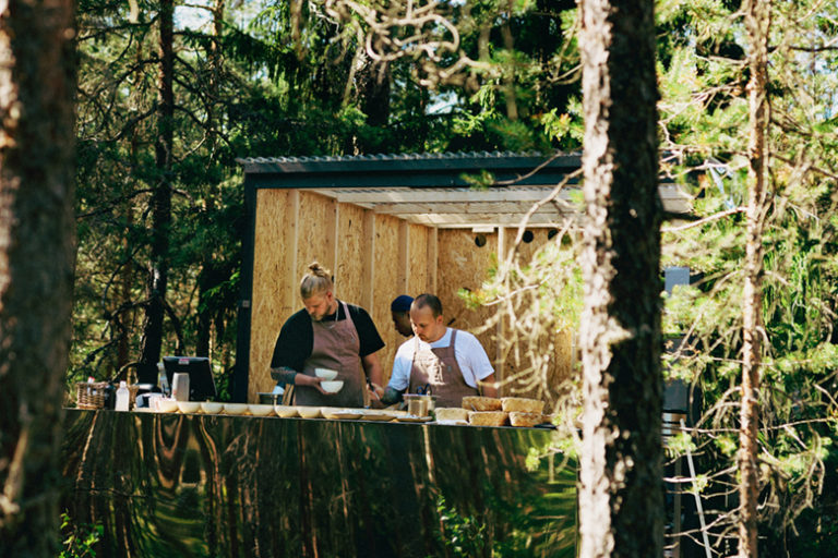 Nielu-ravintolan keittiö