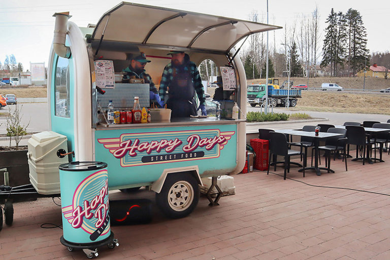 Happy Daysin ruokarekka