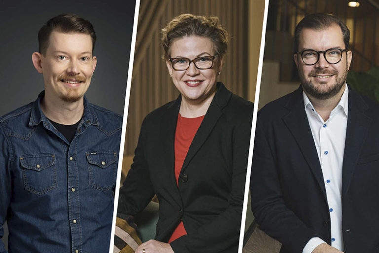 Mika Parviainen, Hannu Rahnasto, Ulla Kurkela