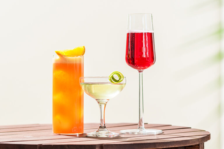 Garibaldi, Klassinen Gimlet, Kir Royale