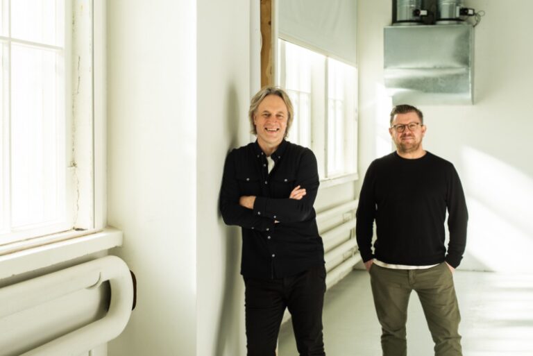 Ravintoloitsijat Kari Aihinen ja Olli Kolu.