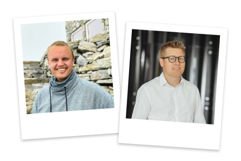 Andreas Kustås ja Hans-Peter Siefen